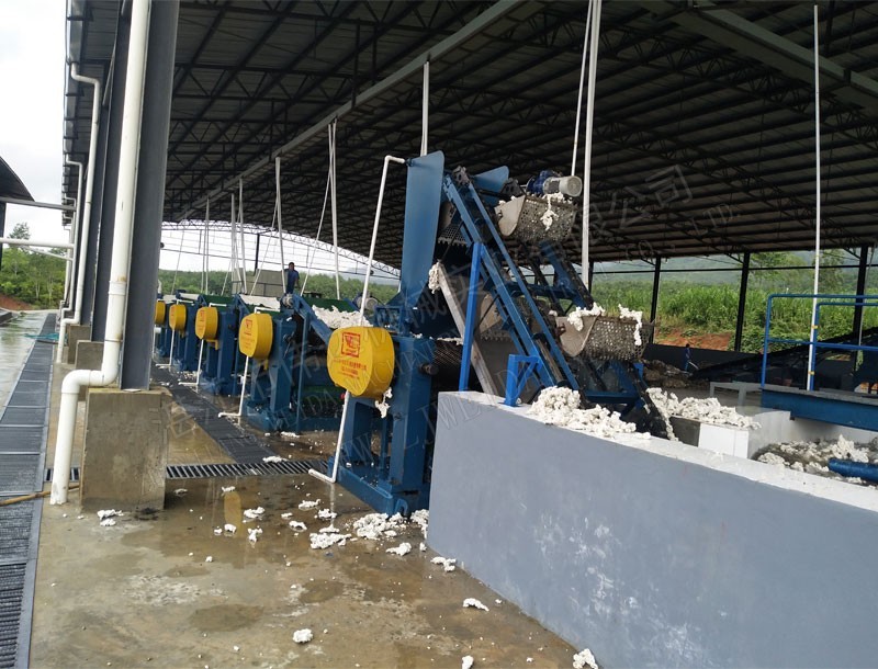 老挝2.6万吨TSR10天然橡胶初加工生产线