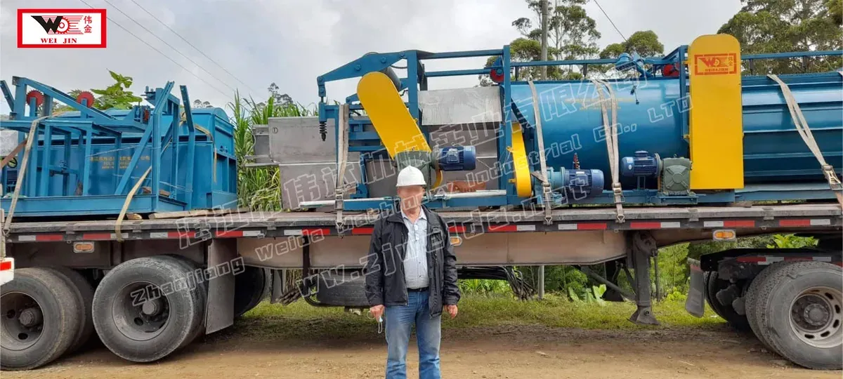 2024 Jalur produksi ekstraksi serat sisal 500 ton Kolombia