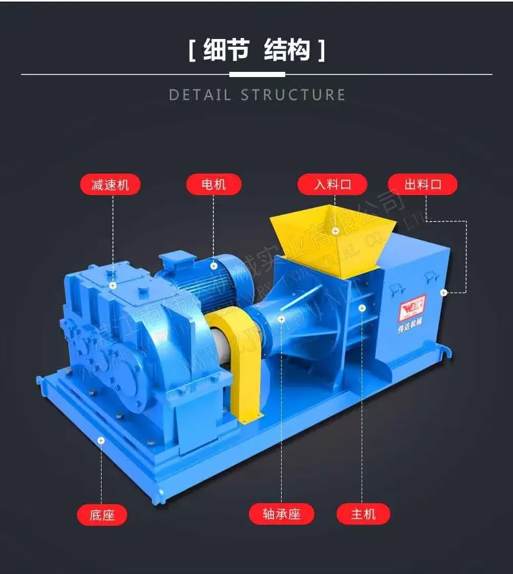 Cone Screw Crushing Machine Product Details 3