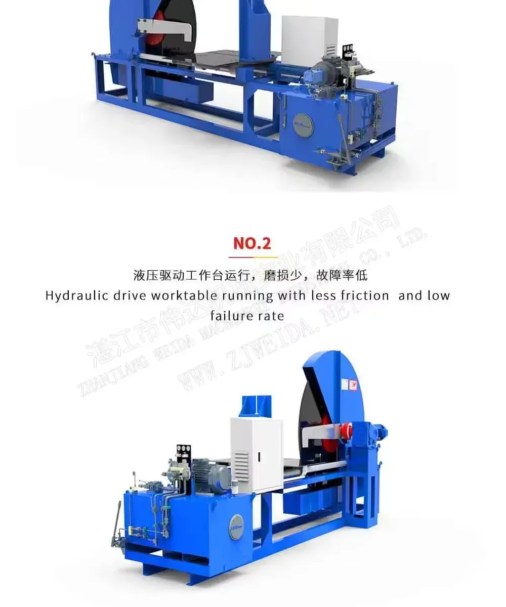 Pahalang na Hydraulic na Makina sa Paggupit ng Goma Detalye ng Produkto 5