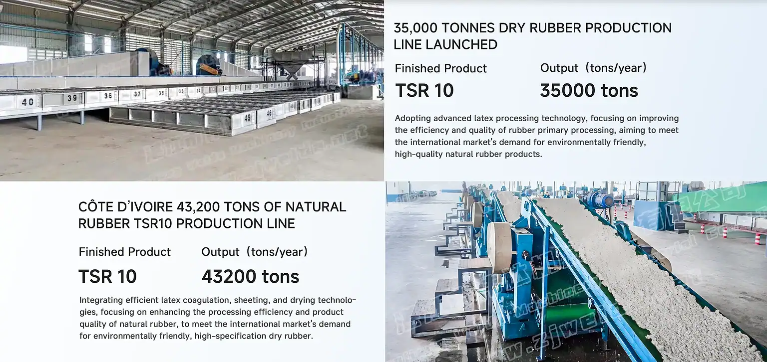 TSR Natural Rubber Processing Machinery