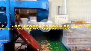 Synthetic rubber continuous operating mixing production line
